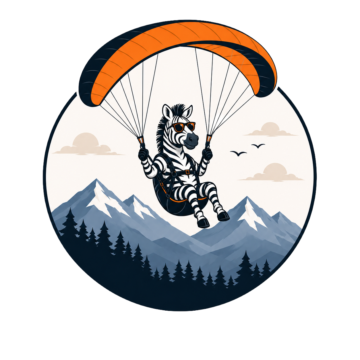 NorthSky zebra mascot